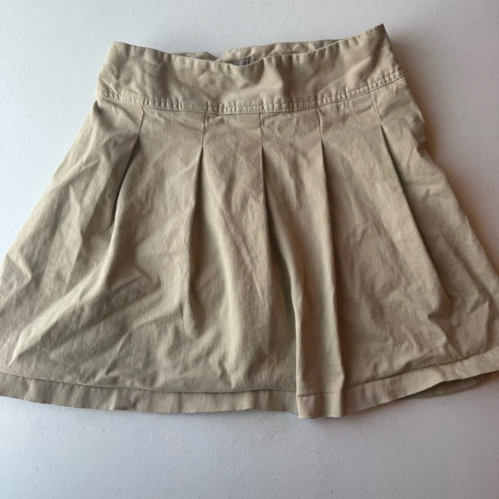 The Children's Place Tan Pleated Skort
